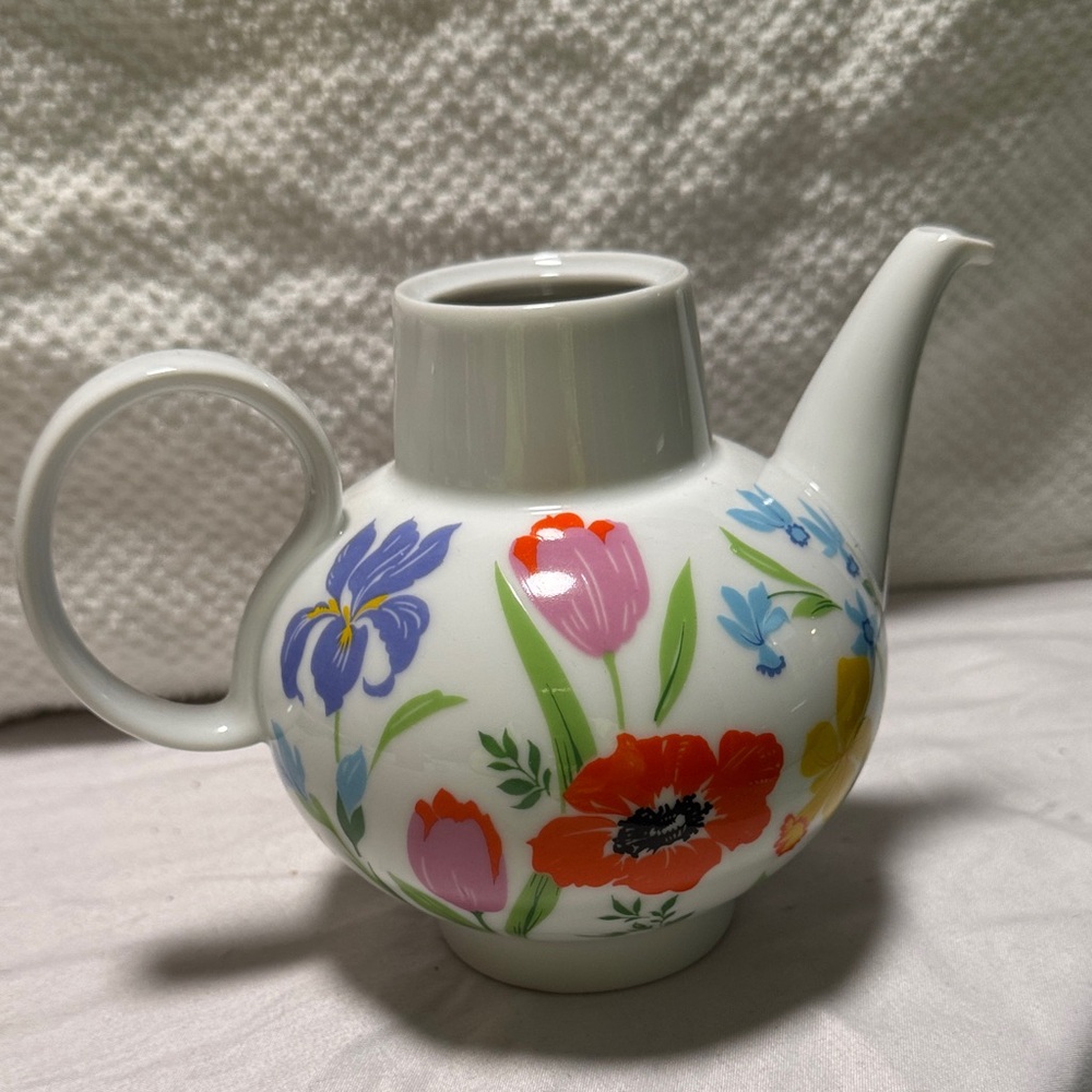 Pimeavera Floral Ceramic Teapot Heinrich & Company Germany 20691 SS1